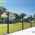 Powder Coated Garden Curved Welded Wire Mesh Fence